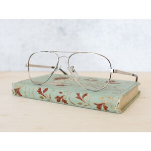 Vintage Aviator Eyeglass Frames 1980s By Cottet France Classic Pilot Eyewear